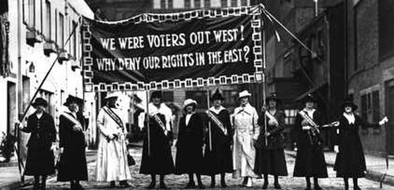 Image result for canadian women's suffrage